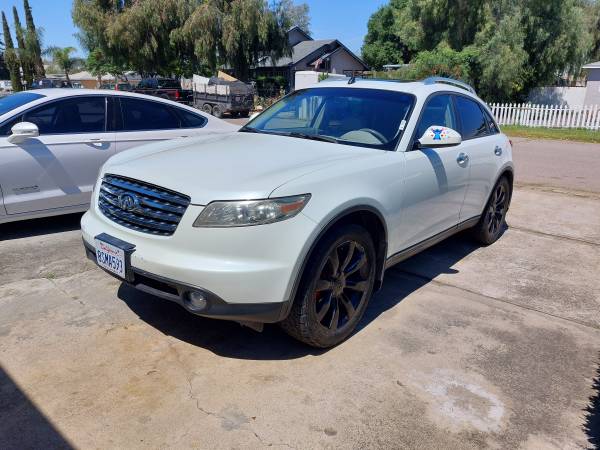 2004 Infiniti FX35--Emisiones aprobadas y Registrado - $3.800 (Santee)63618351998849120