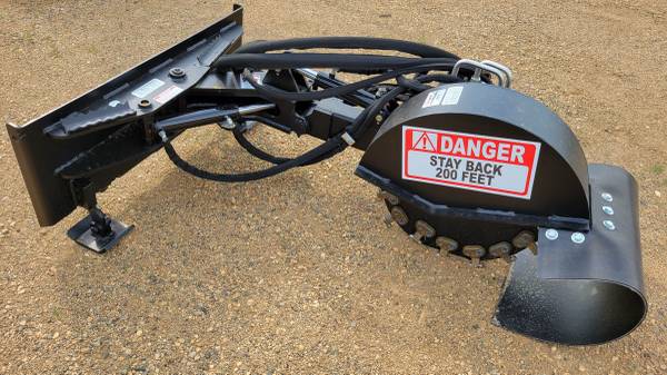 Stump Grinder - Skid Steer Quicktach 1