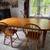 Solid Maple Table with 4 Chairs and 2 Leaves 1 thumbnail