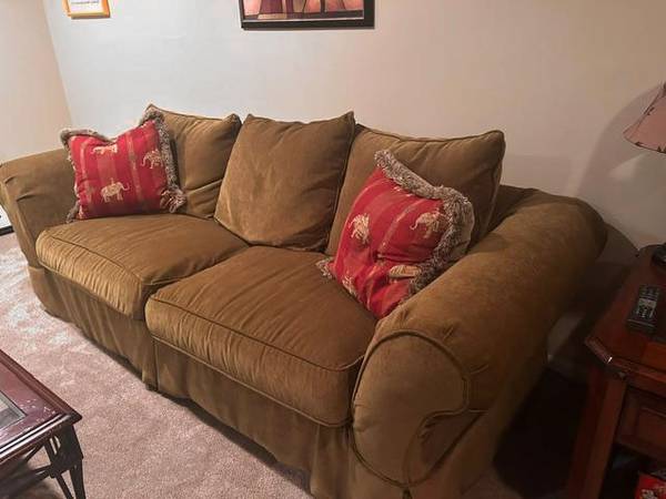 Overstuffed Couch 1