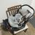 Uppababy Aria Infant Car Seat (Anthony) Light Grey 3 thumbnail