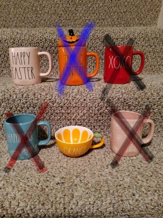 Rae Dunn Mugs 1