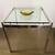 Vintage Chrome Coffee Table Floating Glass Baughman Style 5 thumbnail