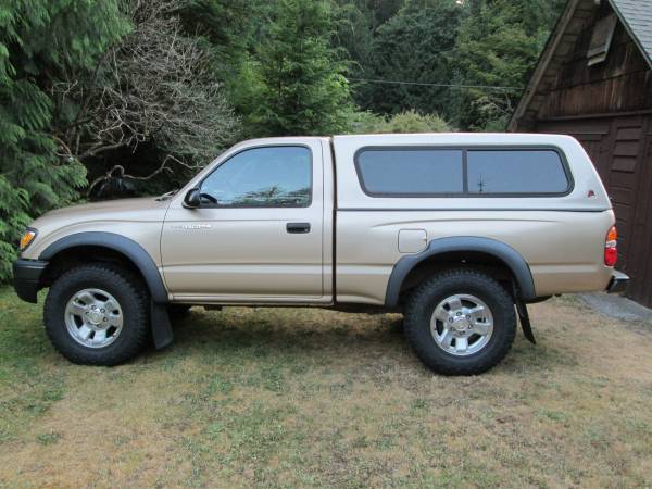 2001 Toyota Tacoma, 4x4, 2.7 I4, de 5 velocidades - $14,999 (Arlington)63624377151361121