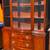 Vintage Cherry Lighted Hutch Federal Style Cabinet by Drexel 3 thumbnail