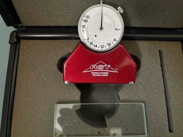 Screen Spring Tension Meter 1