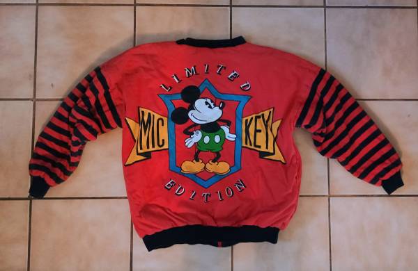 Mickey mouse reversible jacket 1