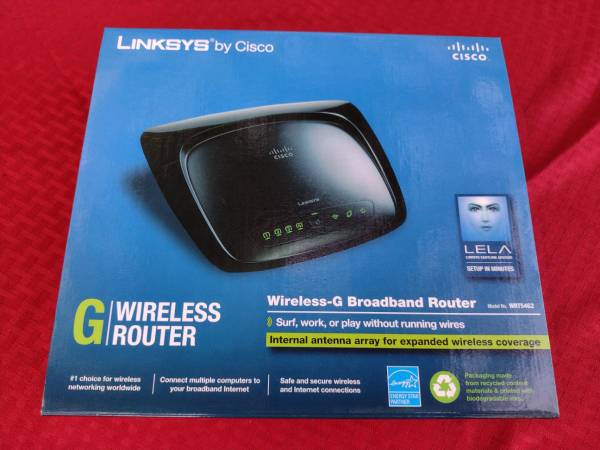 Broadband Router – Model #WRT54G2, Wireless-G 1