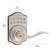Amazon basics electronic keypad entry lever door lock satin nickel 10 thumbnail