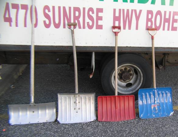 Snow Shovel Sale Any 2 for $25 1