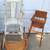 Vintage Wooden High Chair and Wooden Doll Chair 2 thumbnail