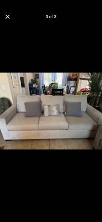 Flexsteal gray sofa 1