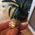 Solid and Heavy Yellow Gold Wide Band (Size 5-6) with elegant Design 6 thumbnail