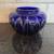 Ajka Blue Cobalt Crystal Vase 1 thumbnail