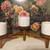 West Elm, Tabletop Wood Stand with 3 white pots 2 thumbnail