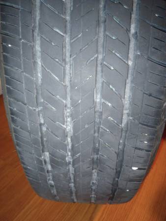 Factory jeep wrangler unlimited jk rims &  tires 1