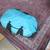Large LL Bean Rolling Duffel light blue 3 thumbnail