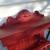 Vintage Primitive Look/Victorian Red Wall Shelf 2 thumbnail