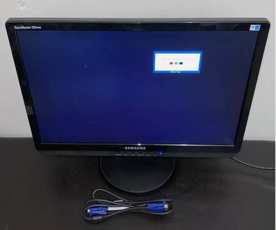 Samsung 22" Flat Panel Desktop Computer Monitor 1