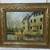 BEAUTIFUL LARGE VINTAGE OIL ON BOARD PAINTING OF HOUSE IN LANDSCAPE 2 thumbnail