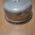 Antique tin cake cover, glass platter 1 thumbnail