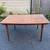 Mid Century Modern Table and 3 Leaves. 4 thumbnail