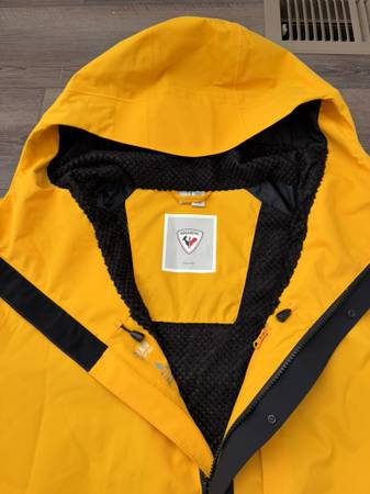 Rossignol Desafio 2L Shell Ski Jacket | Men's S, Yellow/Black