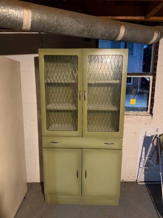 Cupboard Pantry Cabinet Vintage 1