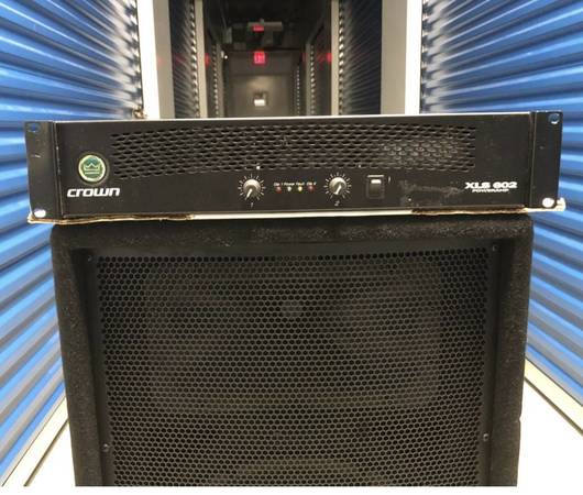 Crown XLS602 Amplifier for PA DJ Band Church 1