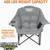 Heavy-Duty Oversized XL Folding Camping Chair – Wide, Padded Seat, 400 1 thumbnail