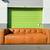 Poly and Bark Saddle Tan Leather Couch Sofa 2 thumbnail