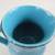 DeSilva Italian Glazed Terracotta Turquoise Pitcher 6 3/4" Tall 7 thumbnail