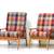 2 Walnut Mid-Century Modern Arm Chairs - $400 5 thumbnail