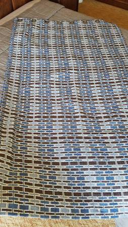 Grommet-Top Lined Textured Blackout Curtain Panels 1