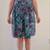 Shoshana Strapless Dress, Blue & Pink Flowers, Size 0 1 thumbnail