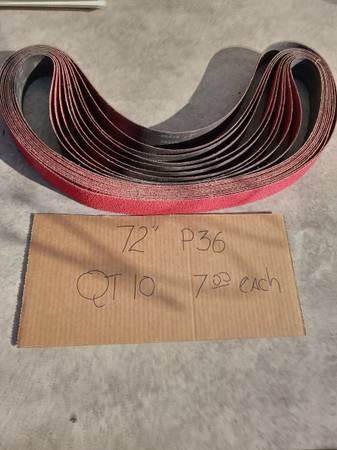 36 gr sanding belt 1