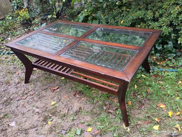Glass Top Coffee Table