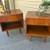 YES AVAILABLE! Mid Century Pair of Walnut Nightstands 15 thumbnail