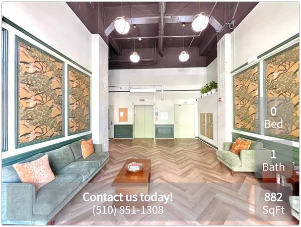 $2,150 / 882ft2 - Your search ends here: Perfect Studio 882 Sq Ft spaces! (Oakland)63850425977985122