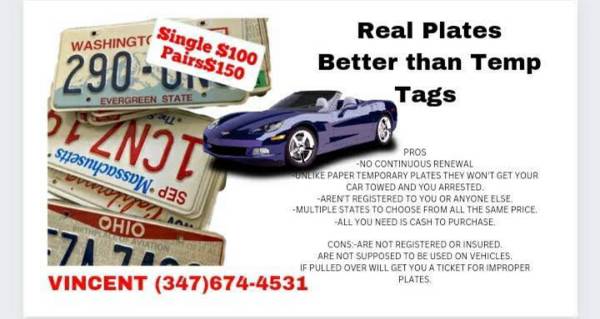 Metal - Tags - plates 1