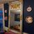 Circa 1825  large New York Empire  painted and gilded mirror 6 thumbnail