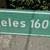 Vintage Prop Street Sign Mile marker LOS ANGELES 2 thumbnail