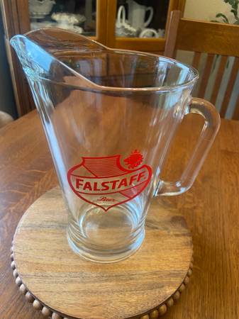Vintage Falstaff pitcher like new 1