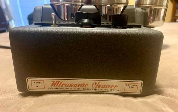 Bulova Watchmaster Ultrasonic Watch Cleaning Machine RESTORED 1