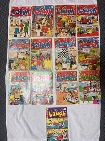 Laugh comic book collection - 13 Funny cartoon magazines 1