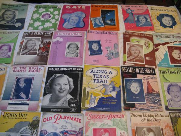 OLD SHEET MUSIC 1