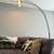 84” stylish silver floor lamp 3 thumbnail