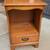 Vintage Hungerford Solid Maple Wood 1-Drawer Side Table 1 thumbnail