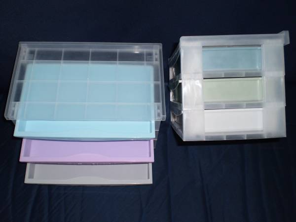 Plastic Storage Drawers, Small 1