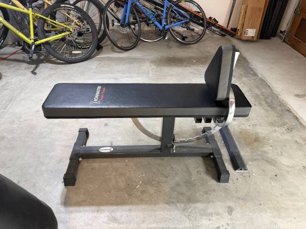 Weight Bench and Heavy Bag for Sales 1